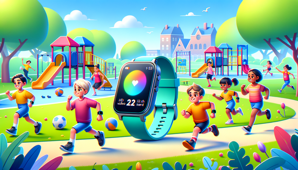 Kinder-Smartwatch mit Sportfunktionen